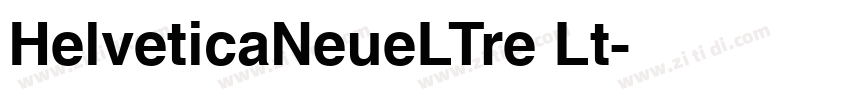 HelveticaNeueLTre Lt字体转换